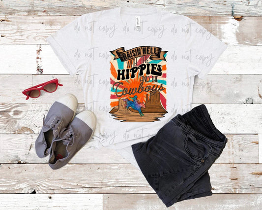Hippies and Cowboys
